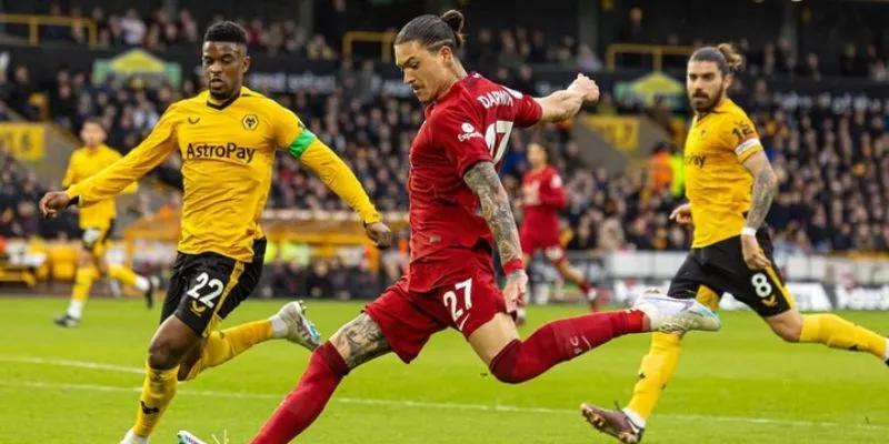 Tỷ số trận Liverpool vs Wolverhampton